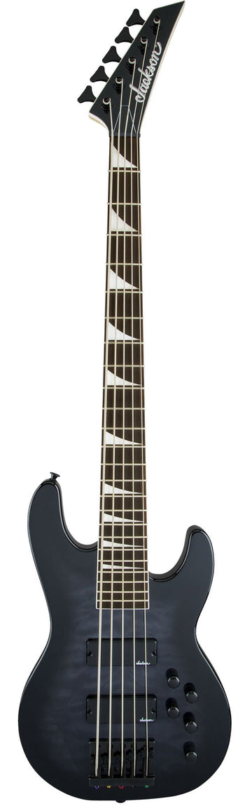 JS3Vq Basso da concerto Js Ama Nero trasparente Burst