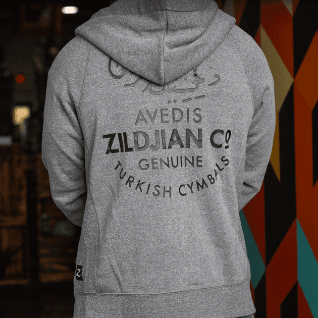 "S" Graue Zildjian Kapuzenjacke