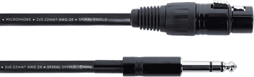 Audiokabel XLR-Buchse / Stereo-Klinke - 1,5 M