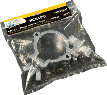 CLAMP 48-51MM 100KG SILVER