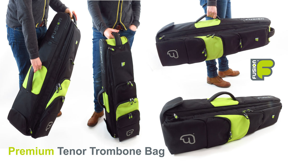 Housse Premium Noire/Verte Trombone