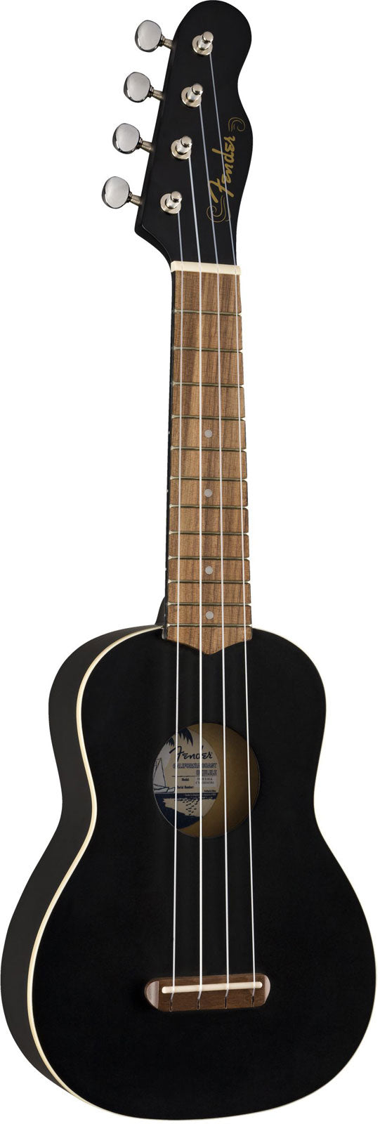 Ukulele soprano Venice WN nero