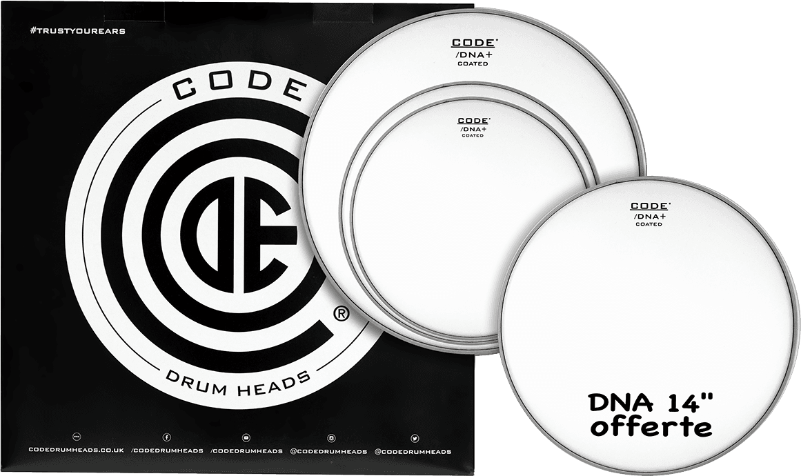 DNA Pack Standard 12"-13"-16" Sablée + 14" DNA Sablée Offerte