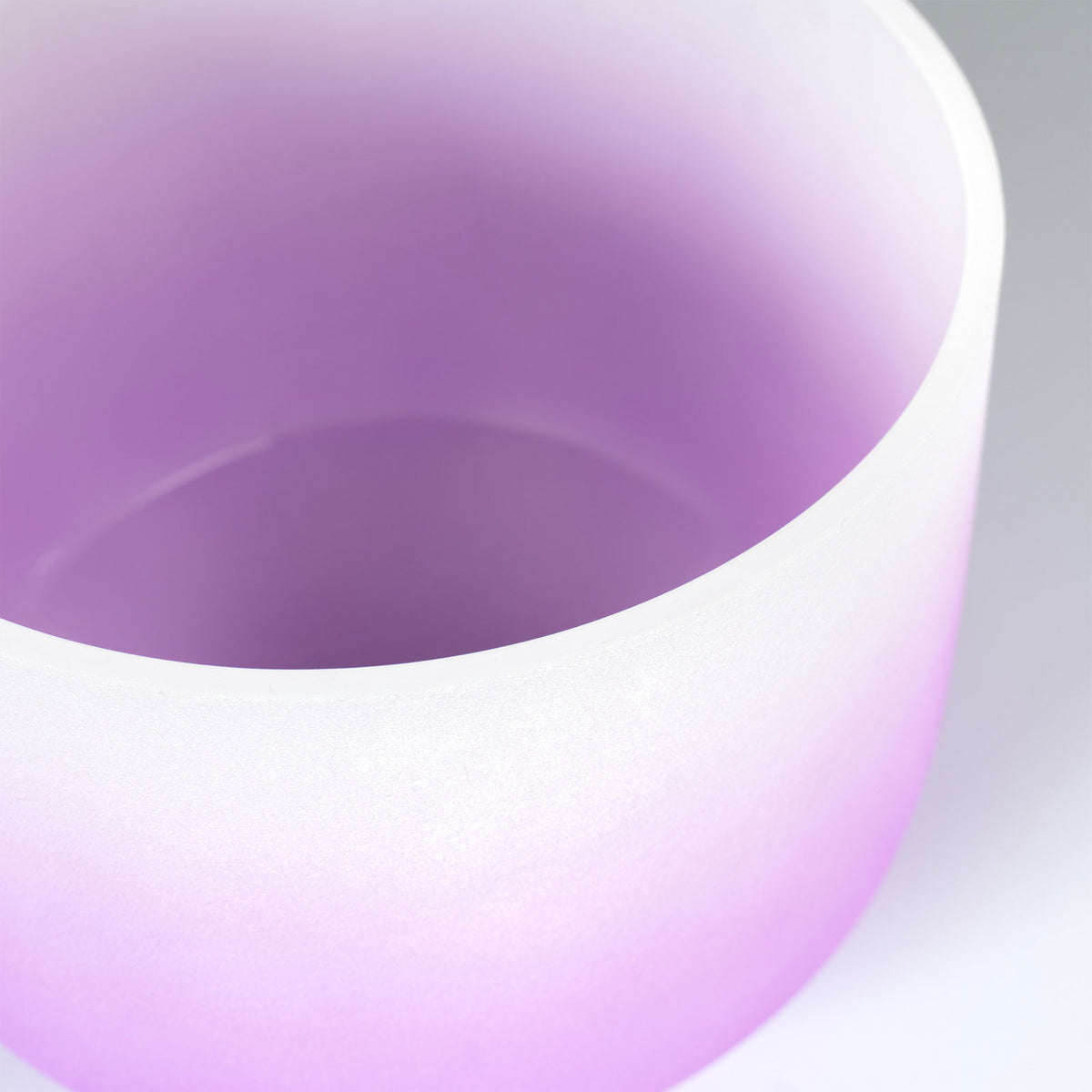 Crystal Singing Bowl Chakra 8" - Violet Crown B (432 Hz)