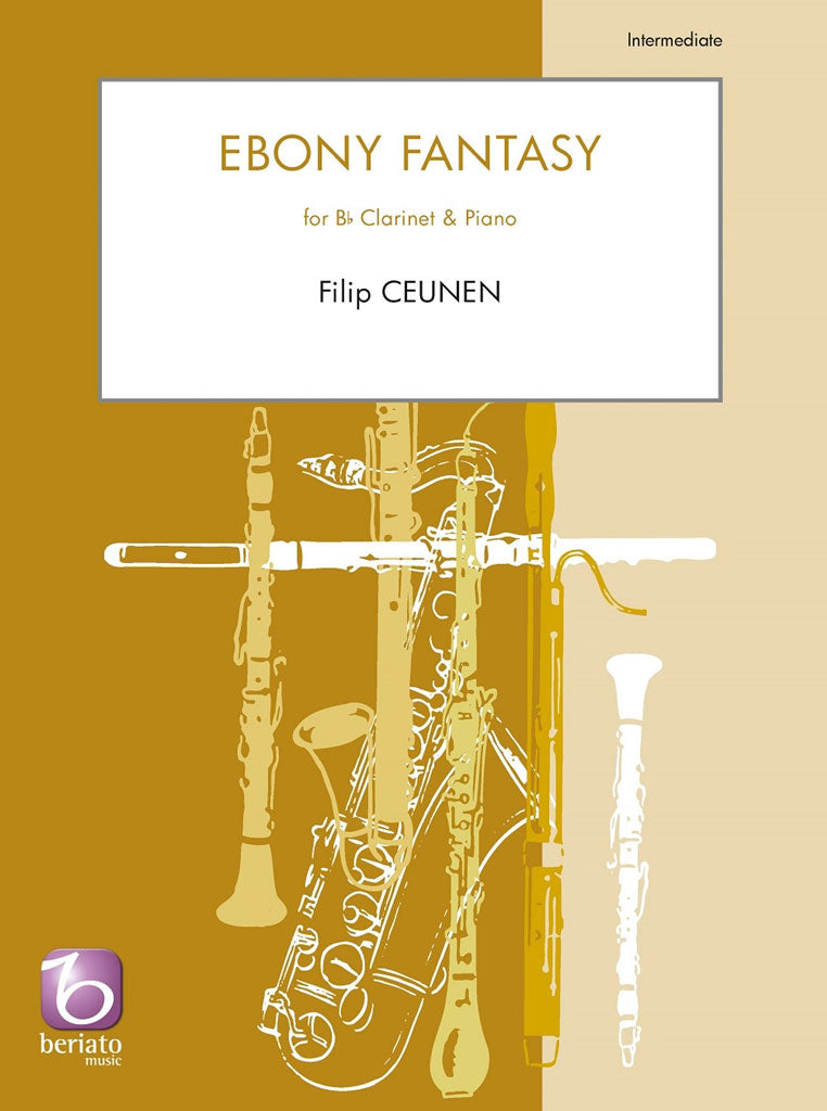 Beriato Music CEUNEN - EBONY FANTASY - CLARINETTE SIB ET PIANO