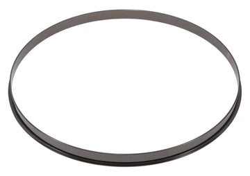 HSFL23-10BK - 10" SPANNREIFEN SCHWARZE EINFACHE FLANSCH 2.3MM