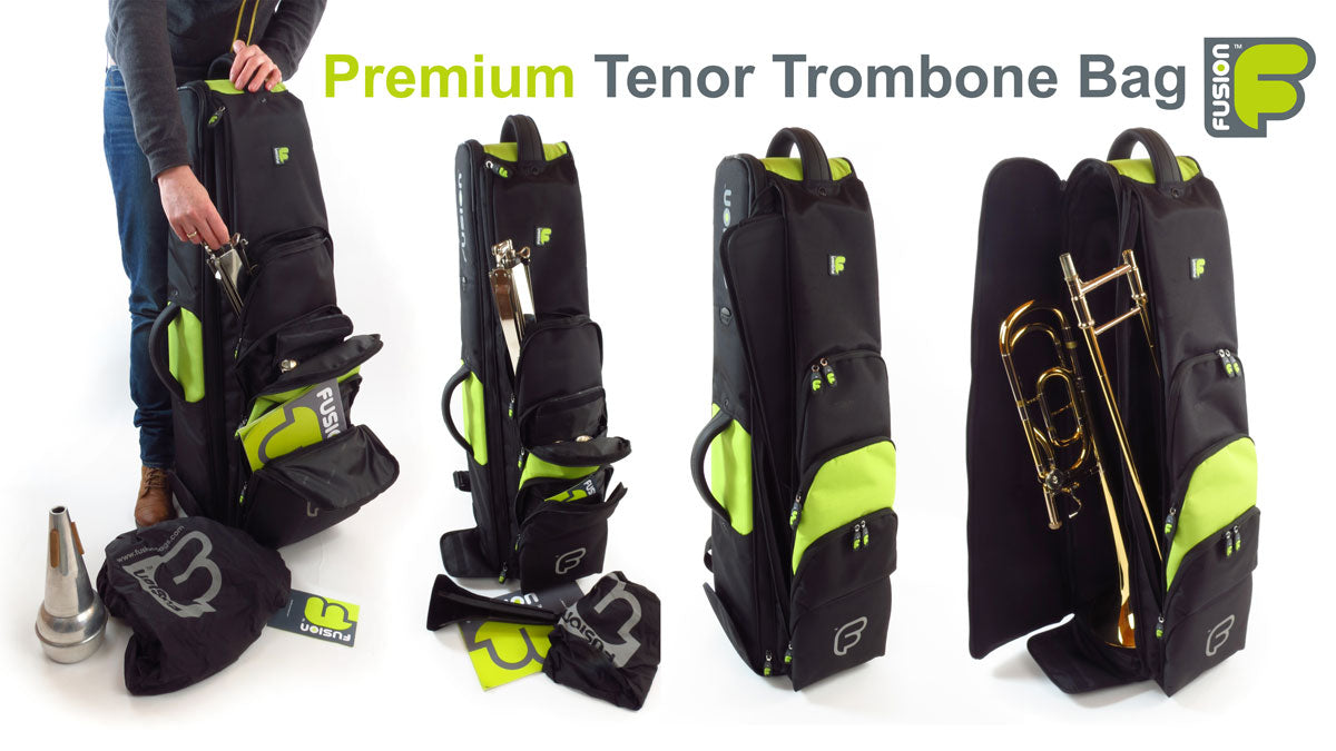 Housse Premium Noire/Verte Trombone