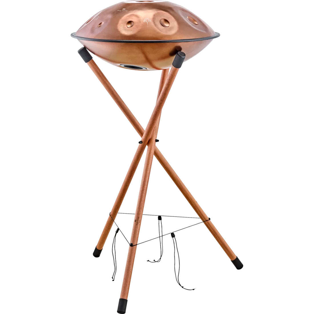 MHPSL - Supporto in legno per handpan e tongue drum - modello grande