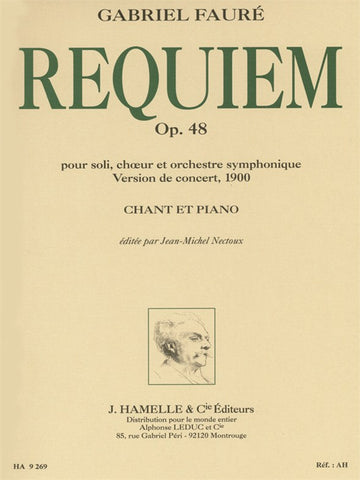 Requiem Op.48 Version 19 Piano Voix - Fauré