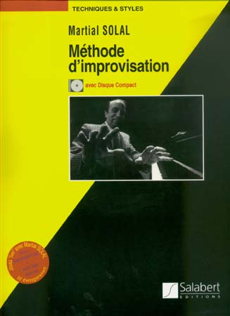 Salabert Solal Martial - Methode D'improvisation Jazz Clavier Avec CD