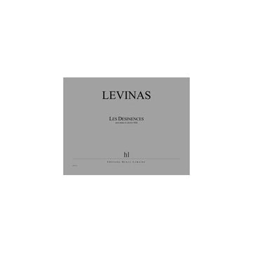 Levinas - Les Désinences - Piano et Claviers Midi
