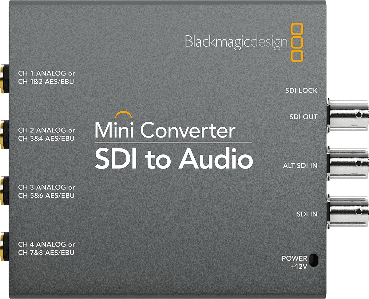 Mini convertitore SDI verso AUDIO