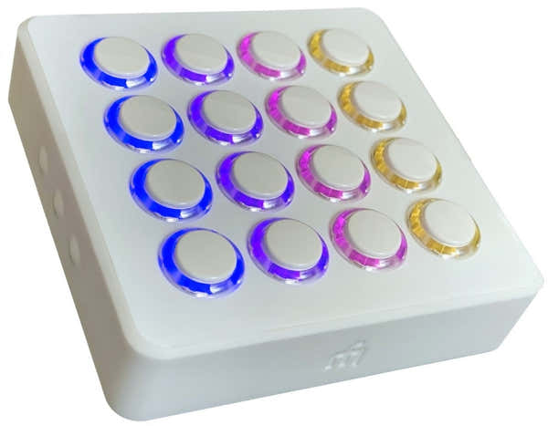 Midi Fighter Spectra White