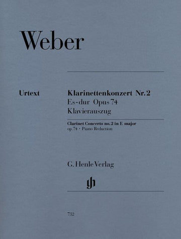 Weber C.M.V. - Clarinet Concerto No. 2 E Flat Major Op. 74