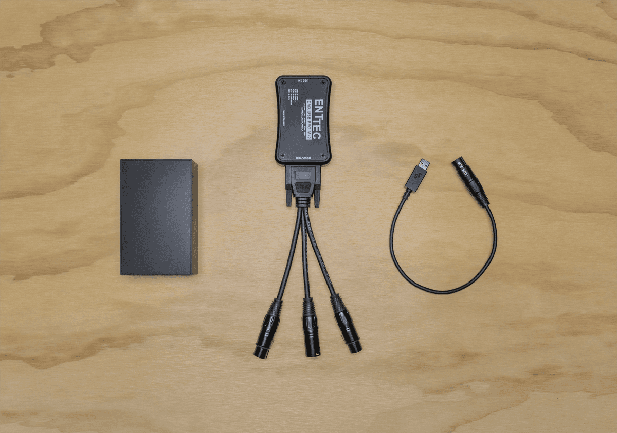 Micro DMX USB-Schnittstelle