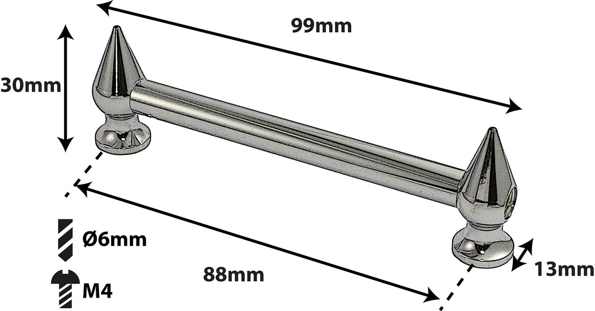 TL4D88 - BLOCCHETTO TUBO - 88MM - DOPPIO (X1)