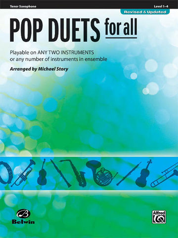 Story Michael - Pop Duets For All - Ténor Saxophone