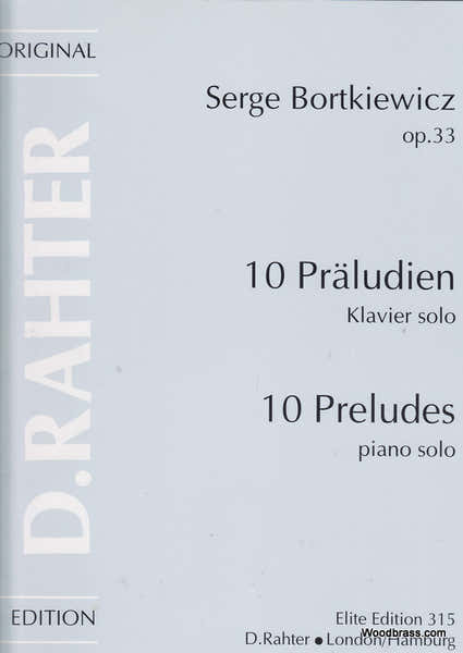 BORTKIEWICZ S. - 10 PRELUDES OP.33