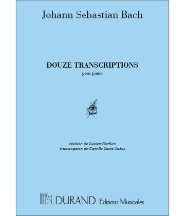 BACH J.S. - 12 TRANSCRIPTIONS - PIANO