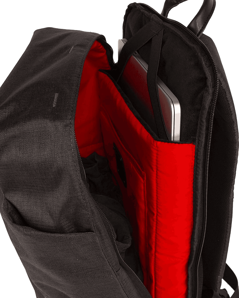 Backpack City Rocker Black White