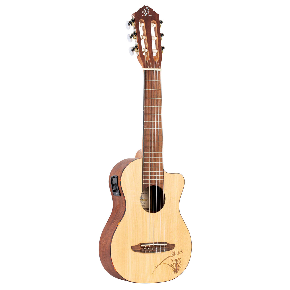 Ortega Guitalele CW in abete EQ