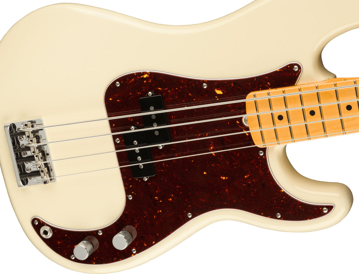 Precision Bass American Professional II Mn Bianco Olimpico