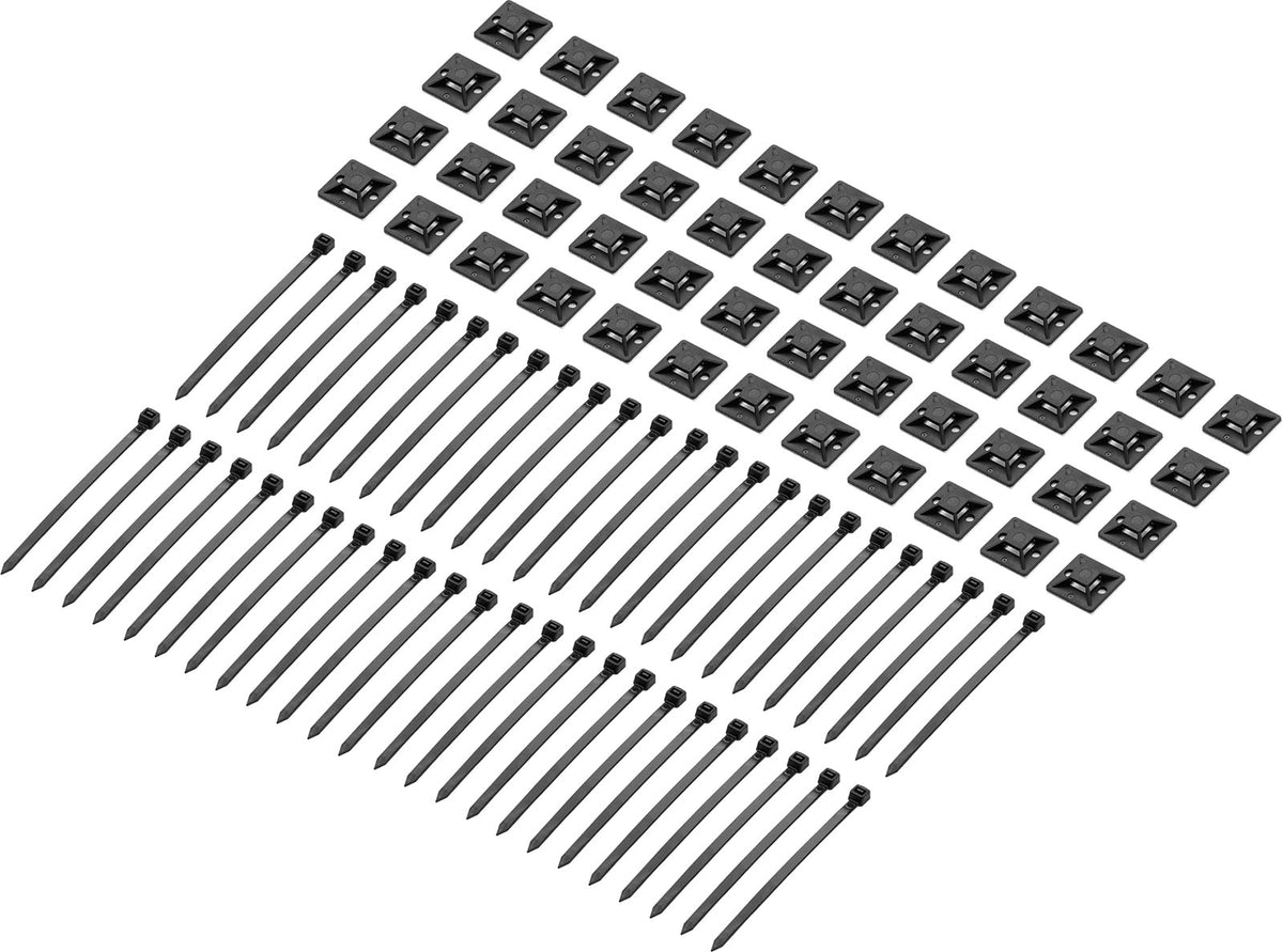 Pack zip-ties et accroches