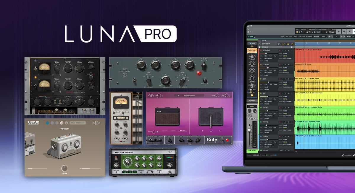 Universal Audio UAD Luna Pacchetto Pro 2