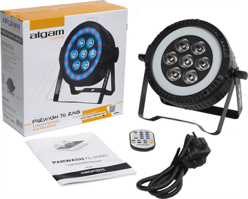 PAR WASH 7X6W + LED RING