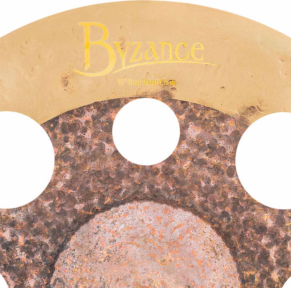 CRASH BYZANCE 16" DUAL TRASH - B16DUTRC