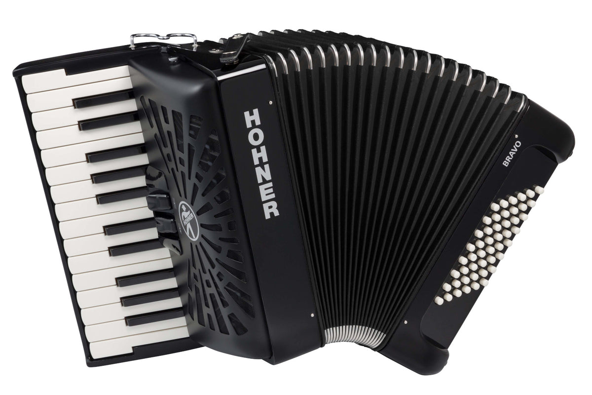 Hohner BRAVO II 48 SCHWARZ
