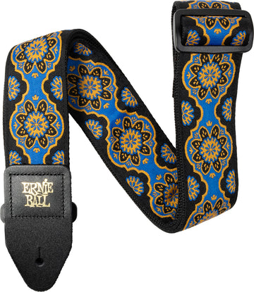 Jacquard Blu caleidoscopio