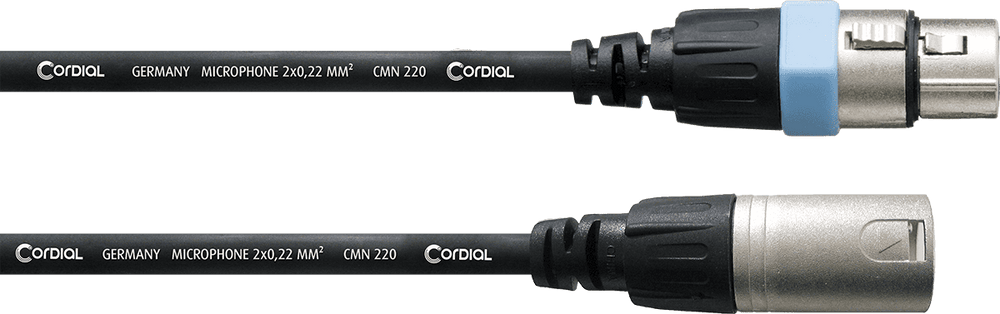 Cordial Câble Micro XLR 20 M