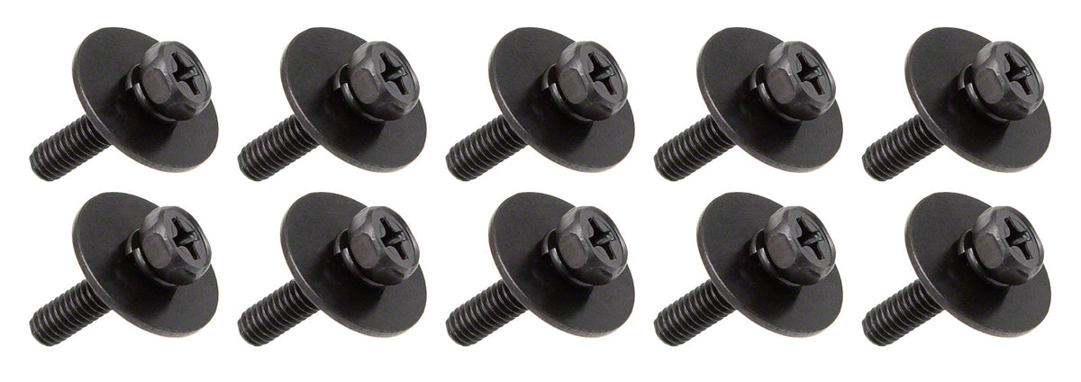 M4 14mm Nero - Vite Interna Per Fusto In Legno (X10)