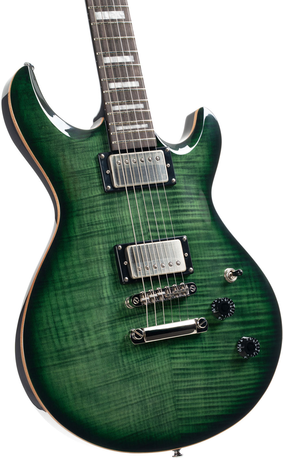 M600 Trans Green Burst