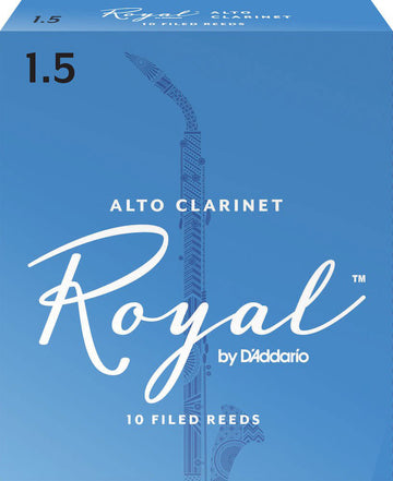 Rdb1015 - Anches Rico Royal Clarinette Alto Force 1.5 Pack De 10
