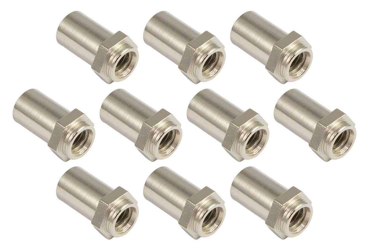 SN-HE-15S Cheminée 15mm Tête Hexagonale Acier (X10)