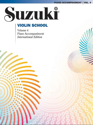 Suzuki Violin School Vol.4 + Piano