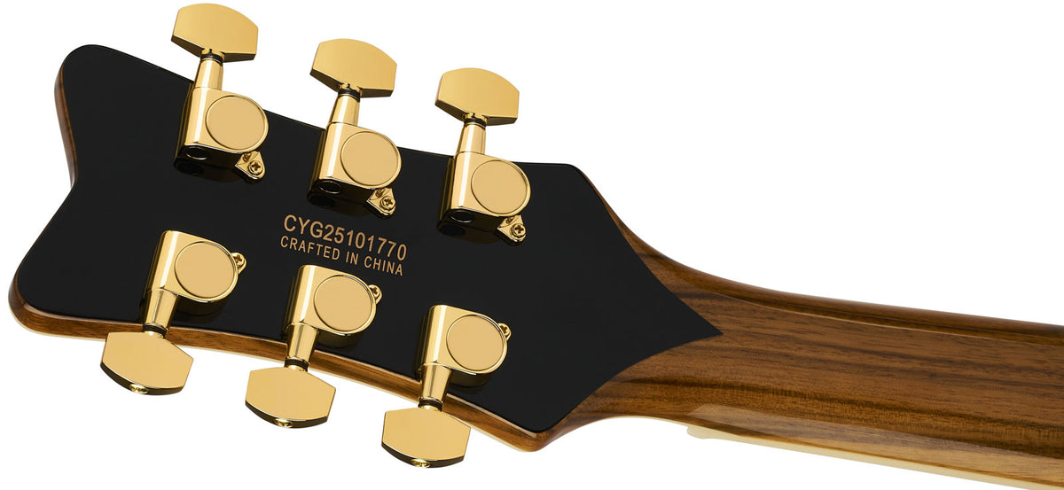 LTD Electromatic Black Limba Jet Ebo Sunburst