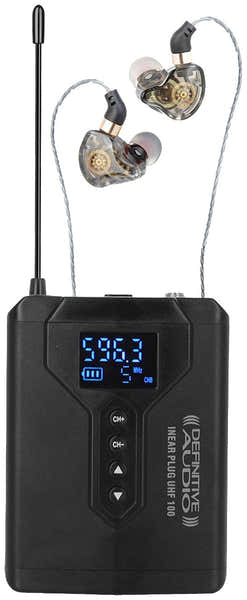 Definitive Audio INEAR POCKET UHF 100