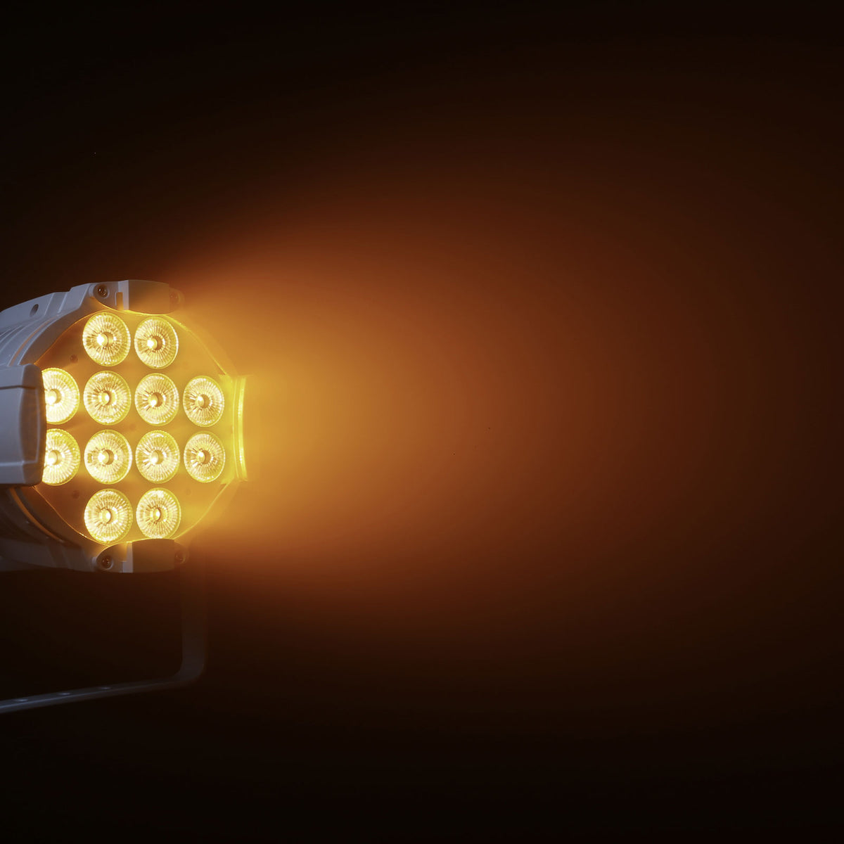 P ST DTW - STUDIO PAR 12 X 10 W TRI-LED CON LUCE BIANCA VARIABILE E CONTROLLO DIM-TO-WARM