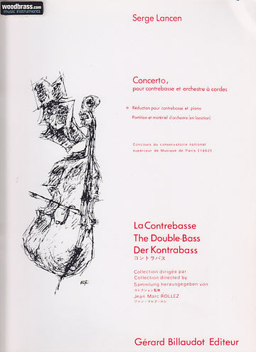 LANCEN SERGE - CONCERTO - CONTREBASSE PIANO