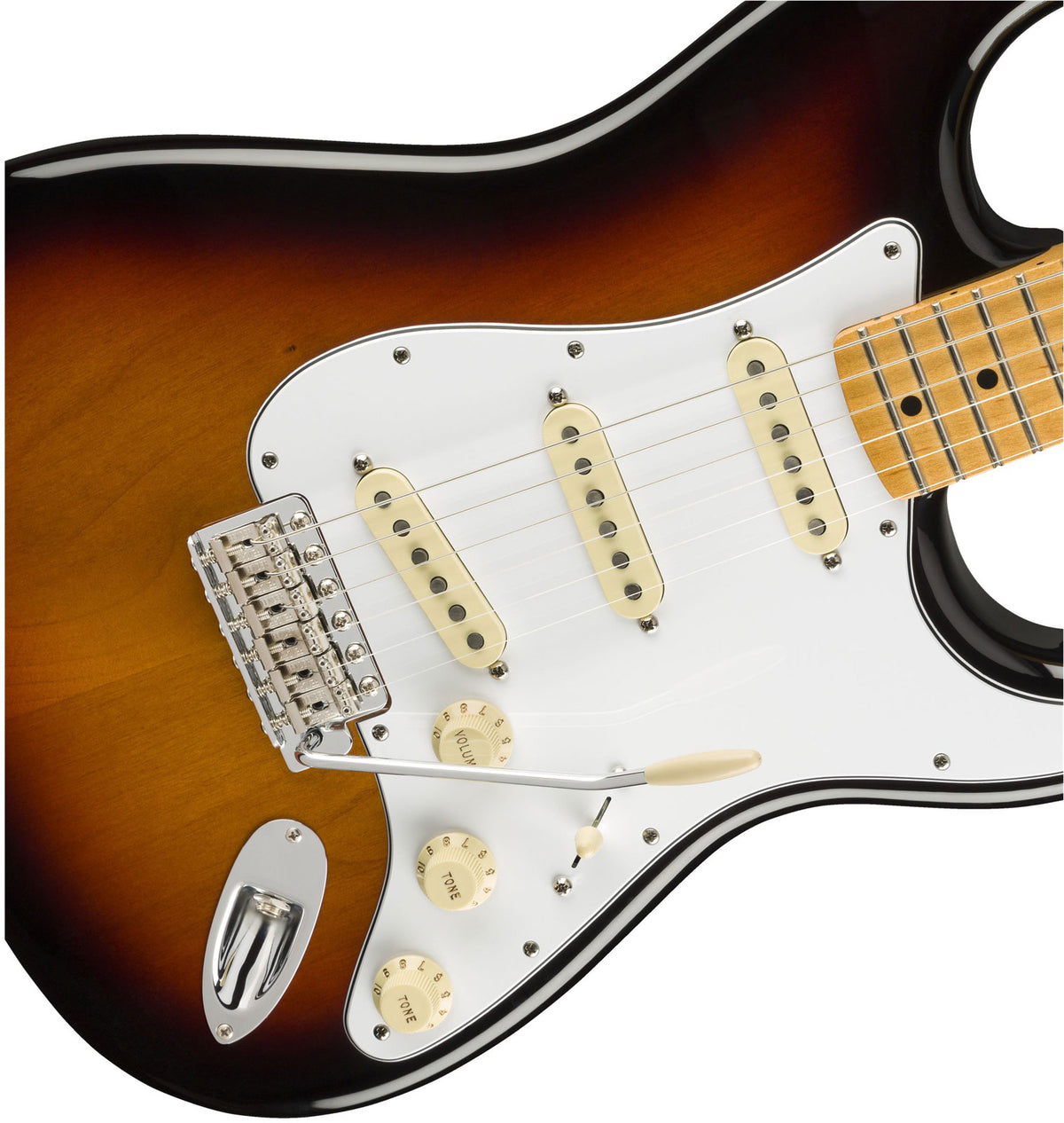 Stratocaster Signatur Jimi Hendrix MN 3-Farben-Sunburst