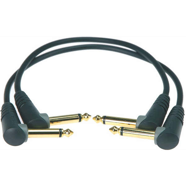 PATCHCORD 0,3M 2PIE. JACK 2P.90/JACK 2P.90 OR