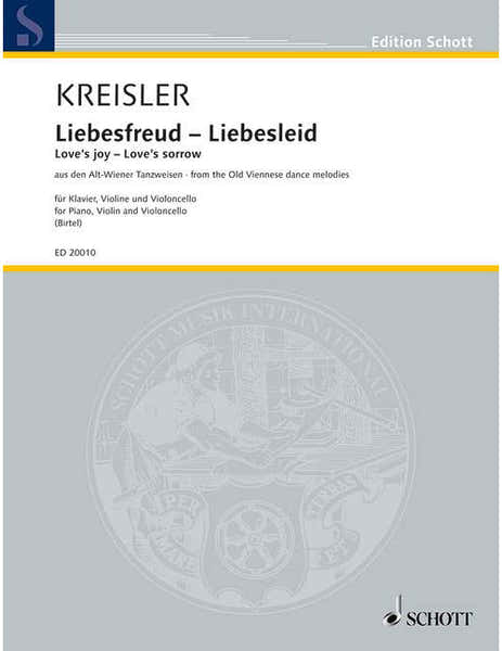 Kreisler - Liebesfreud - Liebesleid - Piano Trio