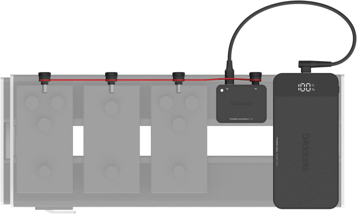 XPND Pedal Power Battery Kit with International Plugs