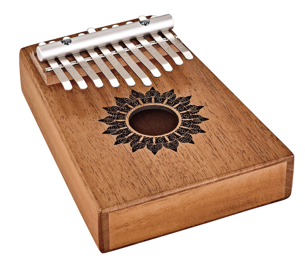 MEINL SONIC ENERGY SOUND HOLE KALIMBA 10 NOTES MAHOGANY
