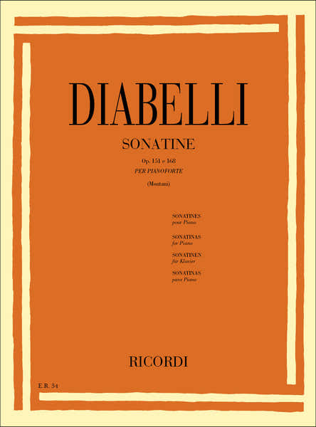 Diabelli A. - 11 Sonatine Op. 151 E 168 - Piano