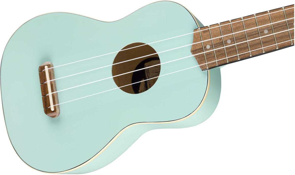 Ukulele soprano Venice WN blu Daphne