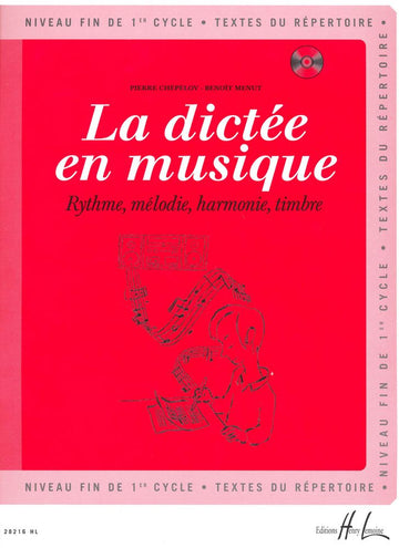 Chepelov P. / Menut B. - Dettato Musicale Vol.3 + CD - Fine Del 1er Ciclo